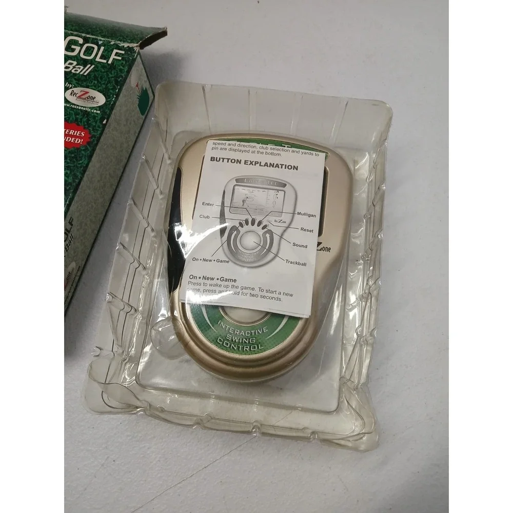 Eagle Tee Golf with‎ Rolling Track Ball Handheld Video Game by RecZone GF7000